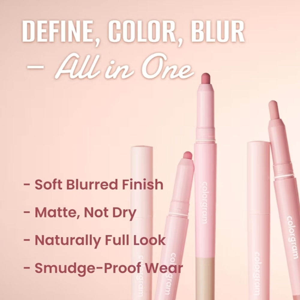 [colorgram] All In One Over-Lip Maker In Shade Peach Beige - Picture 11 of 12